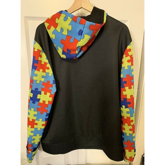 WOMEN'S XL SKULL Butterfly Girl Print HOODIE SWEATSHIRT OUTERWEAR BUTTERFLIES - Picture 7 of 7